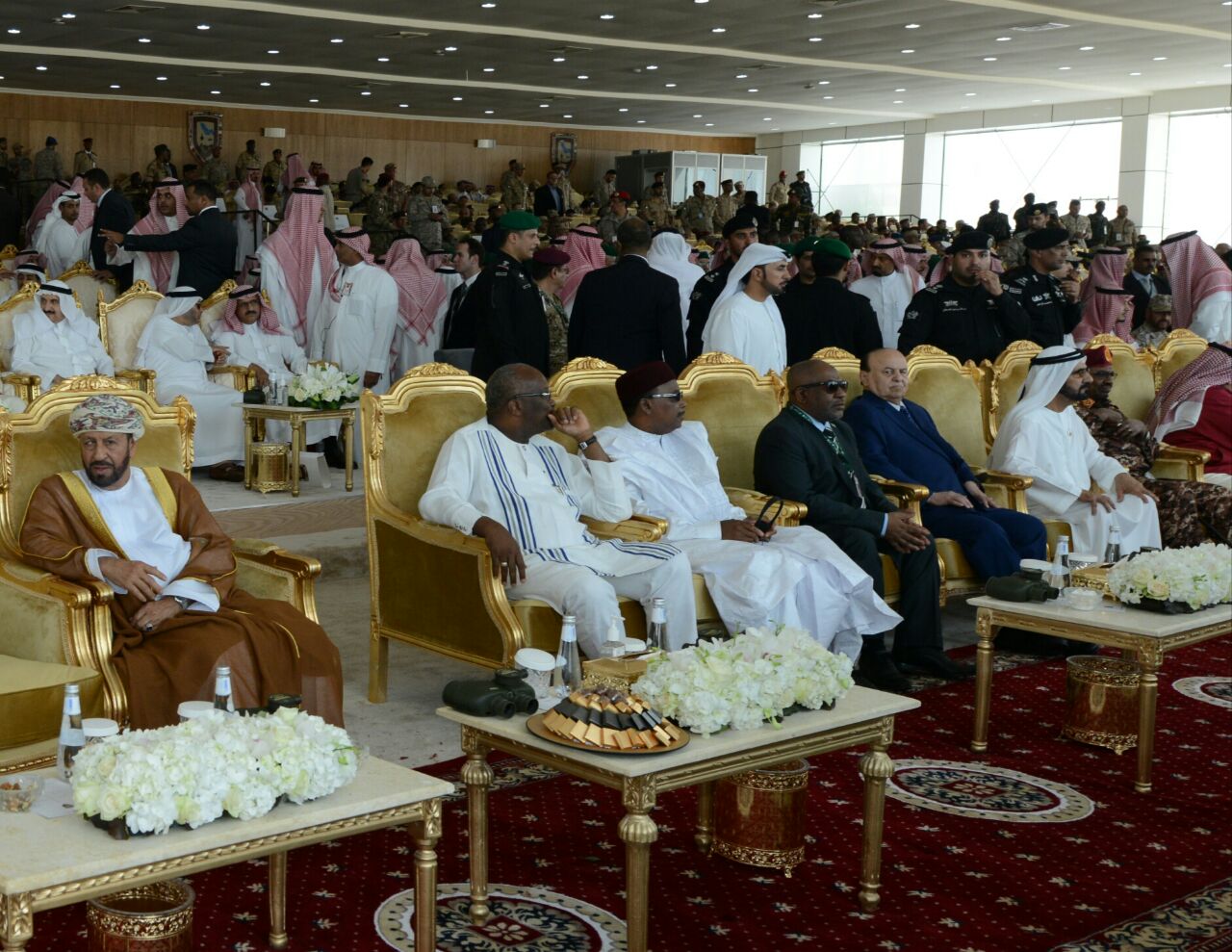 الوزير المسؤول عن شؤون الدفاع يحضر ختام التمرين العسكري المشترك ” درع الخليج 1″