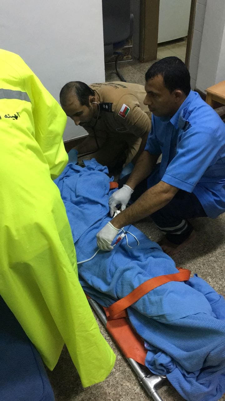 ” الدفاع المدني” تتمكن من إنقاذ مصابين ومحتجزين من الجنسية الأسيوية