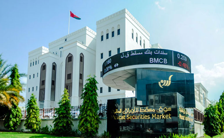 مؤشر سوق مسقط يغلق مرتفعًا بنسبة 0ر1 بالمائة