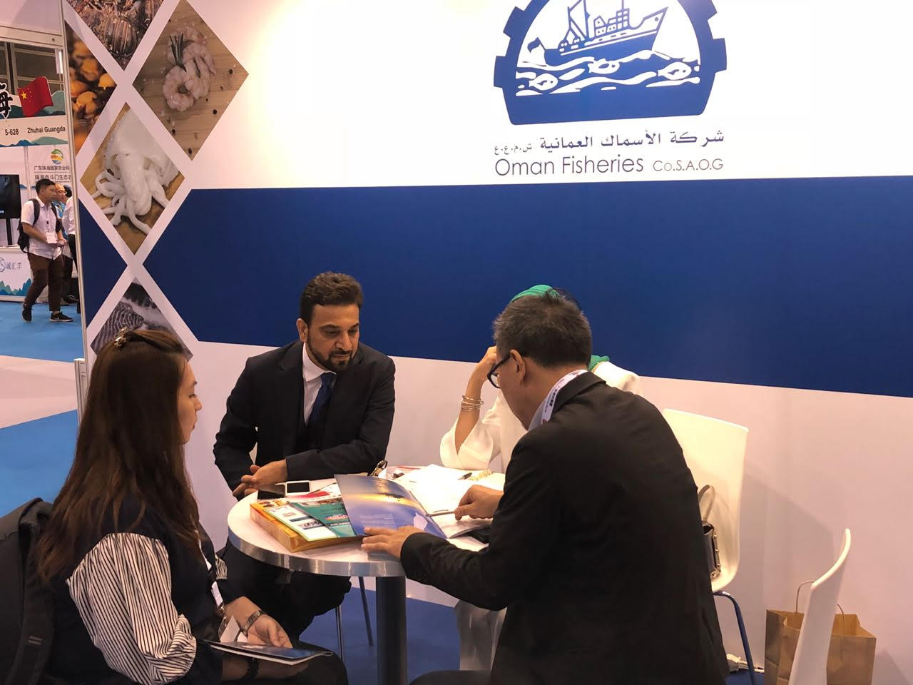 بمشاركة 230 شركة عالمية..”الأسماك العمانية” تشارك في معرض للمأكولات البحرية