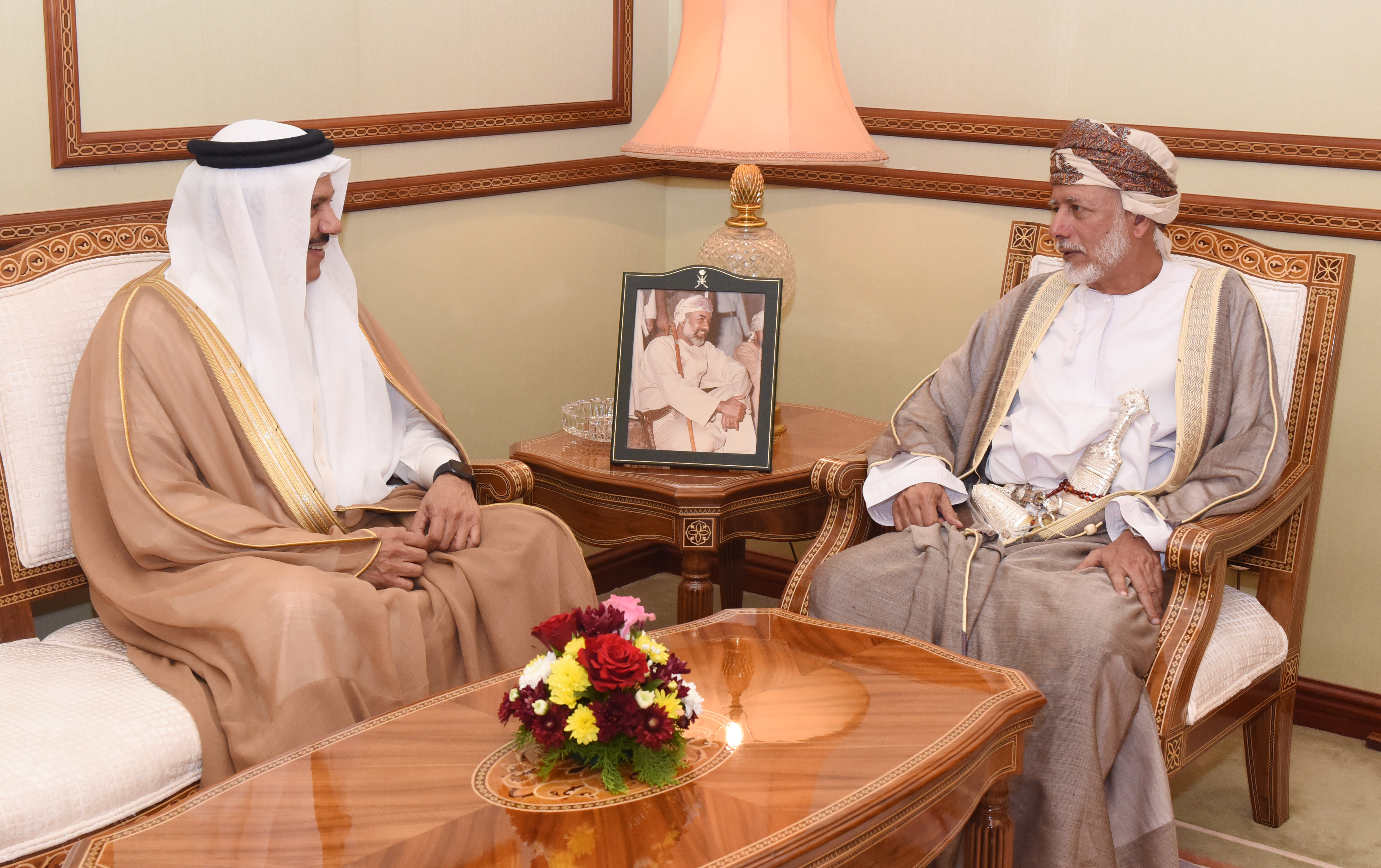 بن علوي يستقبل الأمين العام لمجلس التعاون لدول الخليج العربية