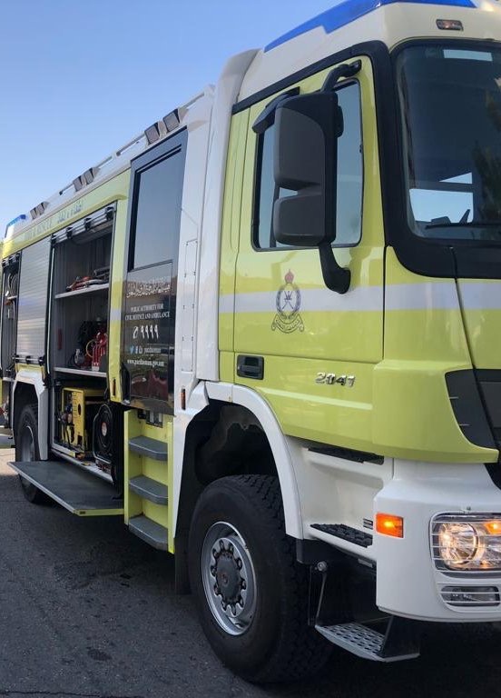 إصابة عامل إثر حريق شب في شقة بالموالح