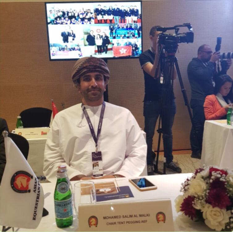 عُماني رئيسًا للجنة التقاط الأوتاد بالاتحاد الآسيوي للفروسية