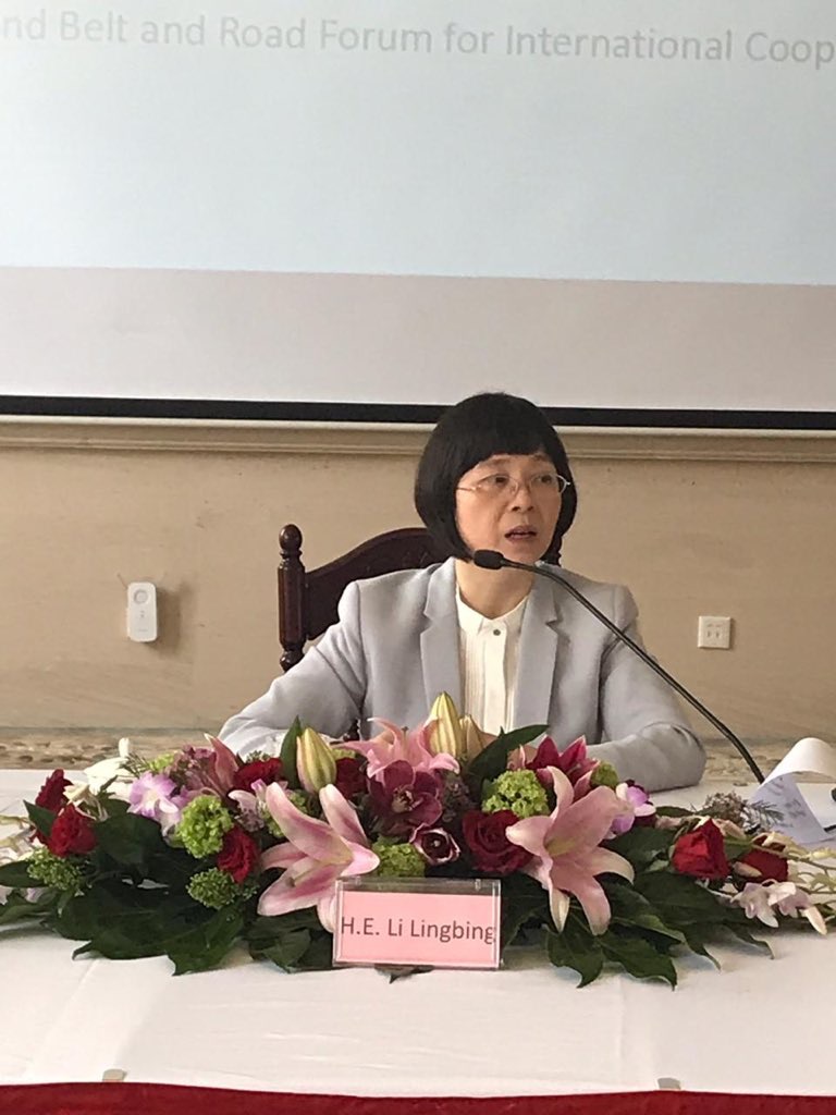 السفيرة الصينية : السلطنة شريك استراتيجي في مشروع ” الحزام والطريق “