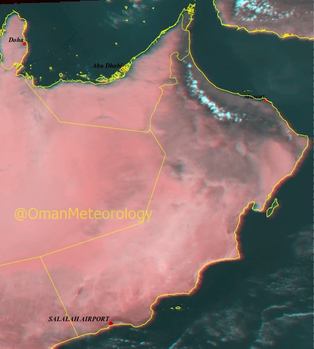 الأرصاد : فرص لأمطار متفرقة لاحقاً