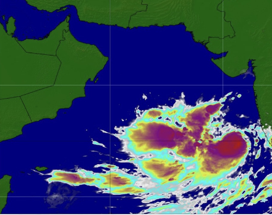تصنيفها عاصفة مدارية باسم ( فايو ) .. الطيران المدني تنشر تحديثاً عن الحالة المدارية