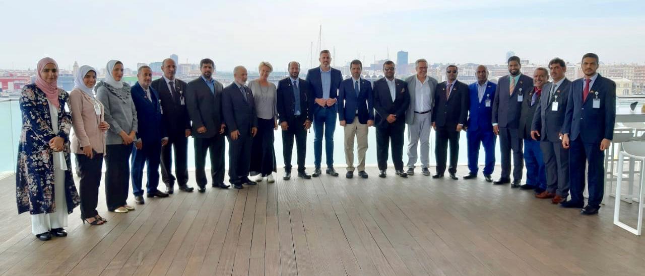 وفد من “الغرفة ” يزور مركز المعارض والمؤتمرات في إسبانيا