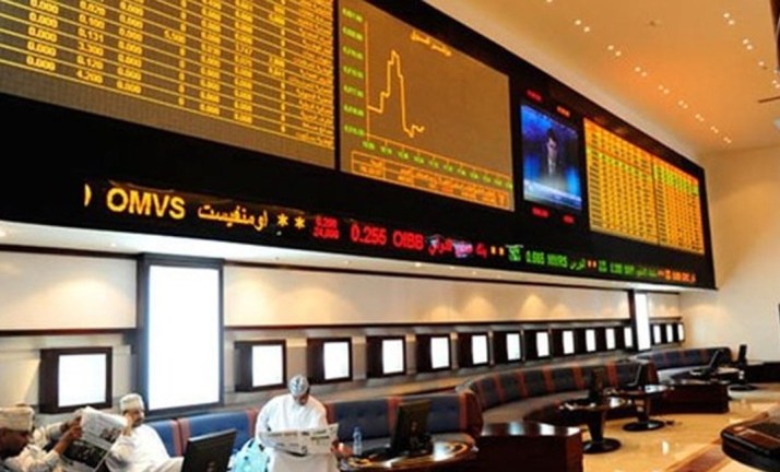 مؤشر سوق مسقط يغلق منخفضًا بنسبة 087ر0 بالمائة