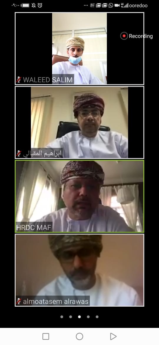“الزراعة” تنفذ برنامج تدريبي على النظام الوطني العام لشهادات الصحة النباتية