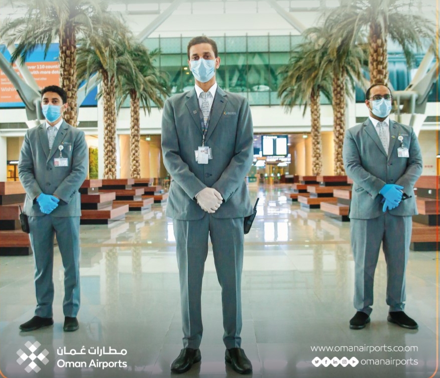 مطار مسقط الدولي يحصل على  4 نجوم في تدقيق كوفيد 19