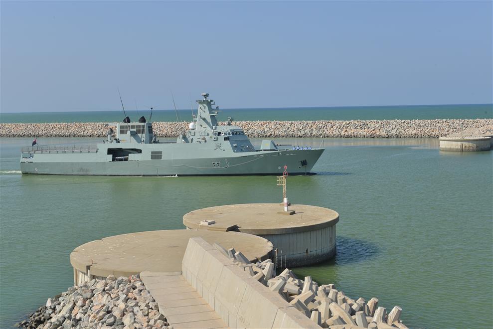 انطلاق التمرين البحري المشترك (خنجر حاد)