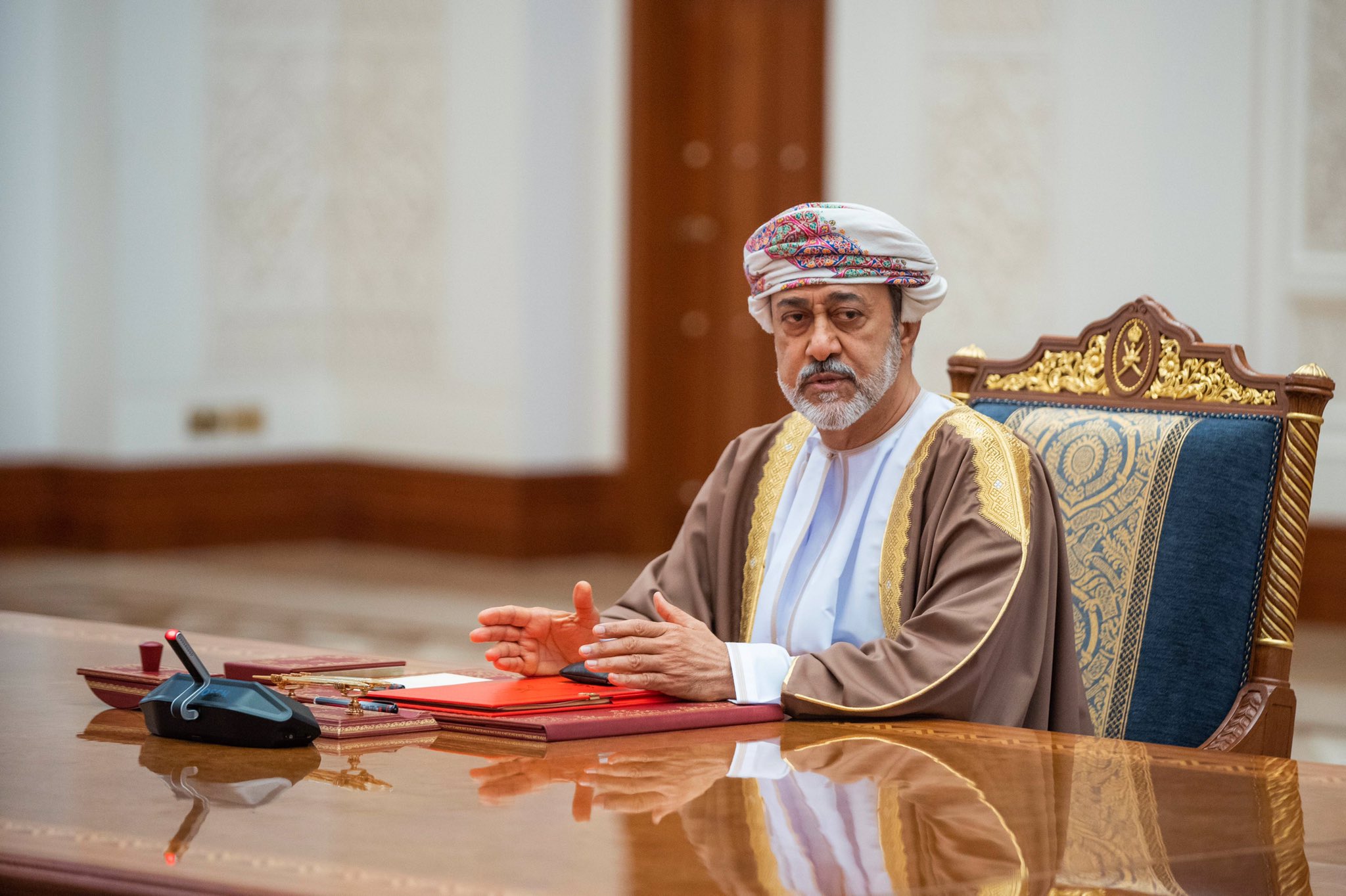 جلالة السلطان المعظم يترأس اجتماع مجلس الوزراء