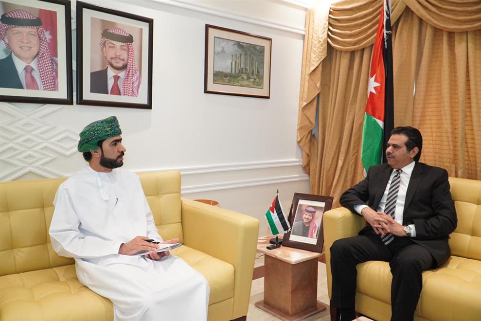 السفير الأردني يشيد بموقف السلطنة حول الأحداث الأخيرة في بلاده