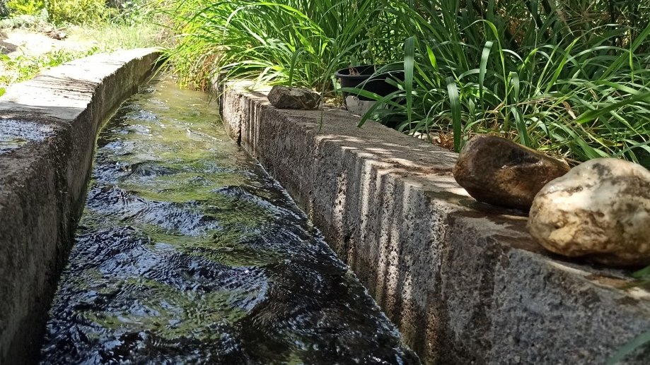 فلج الفتح بضنك.. شريان الحياة المتدفق طوال العام