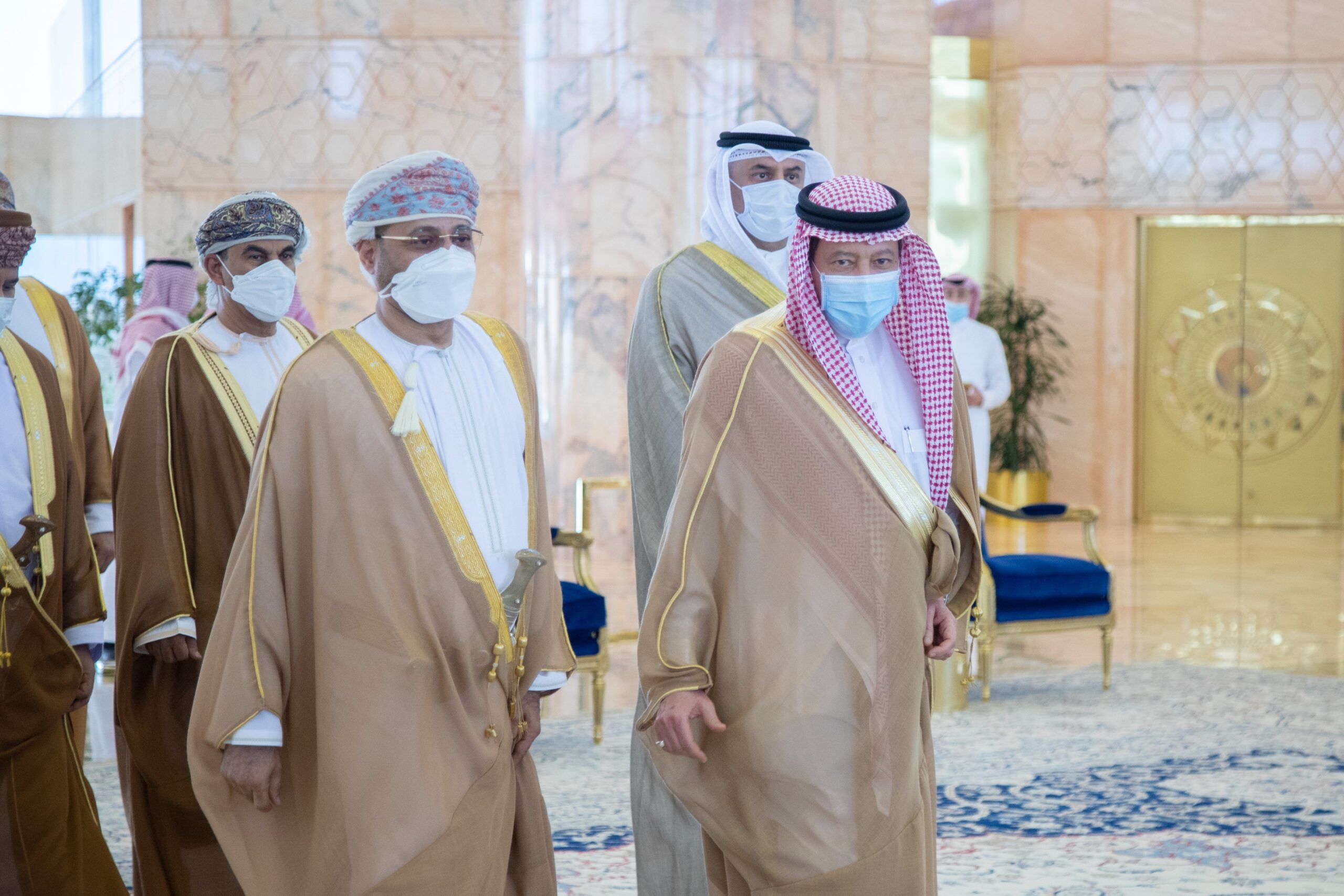 السيد بدر البوسعيدي يصل الرياض