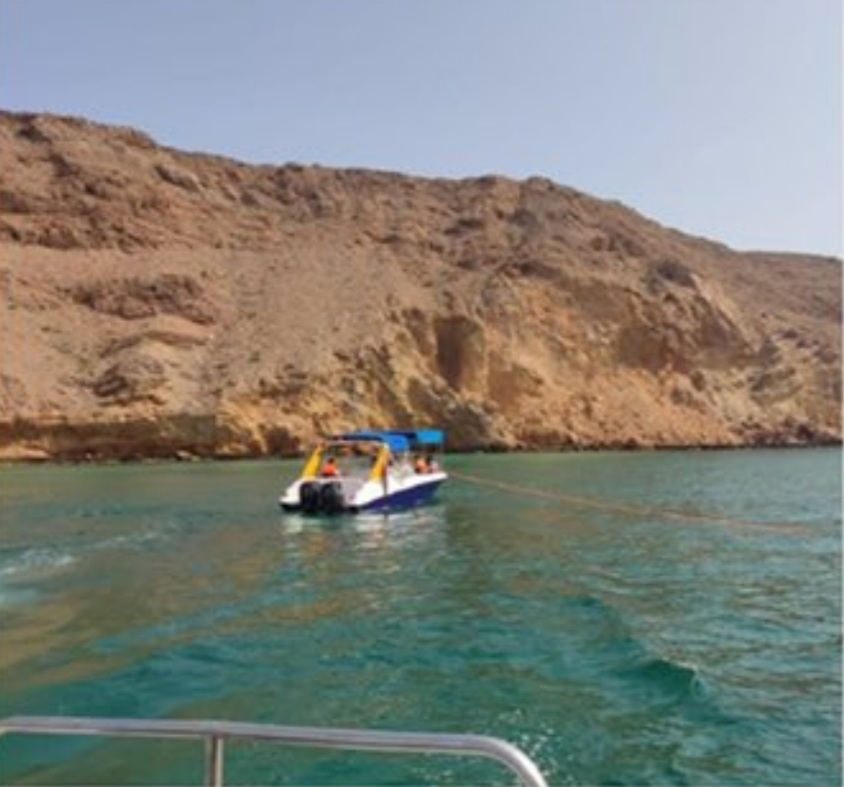 ضبط وحدة بحرية تمارس نشاطا سياحيا غير مرخص لها