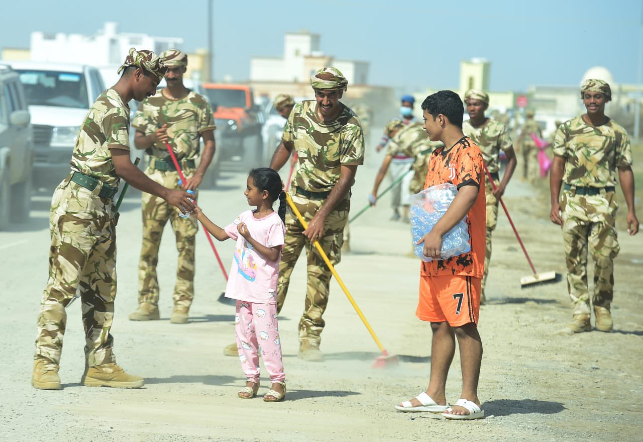 الخابورة والسويق تشهدان حملة وطنية تطوعية لدعم ومساندة المتأثرين