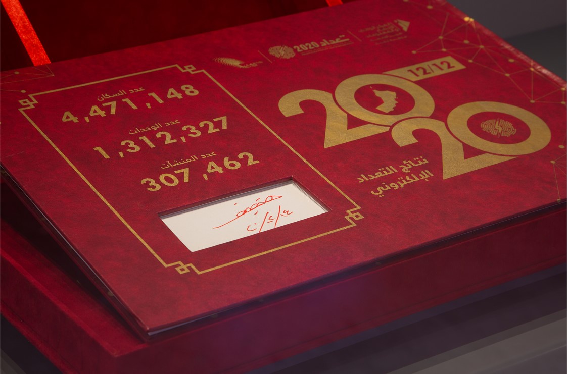 معتمدة من جلالة السلطان.. المتحف الوطني يعرض نسخة من نتائج التعداد السكاني 2020