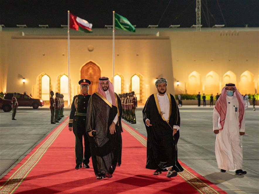سمو ولي العهد السعودي يختتم زيارته لسلطنة عمان