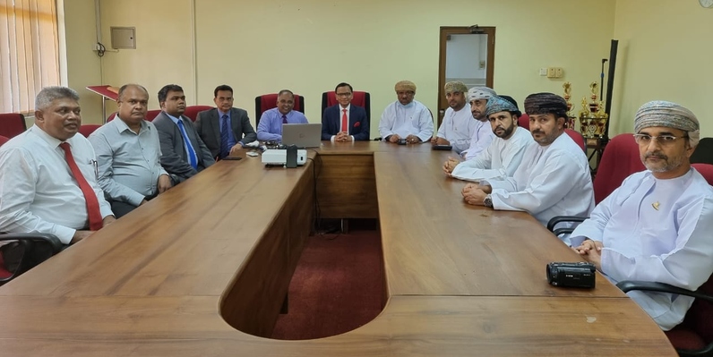 الوفد التجاري العماني يبحث التعاون المشترك في مجال الأوراق المالية مع “سريلانكا”