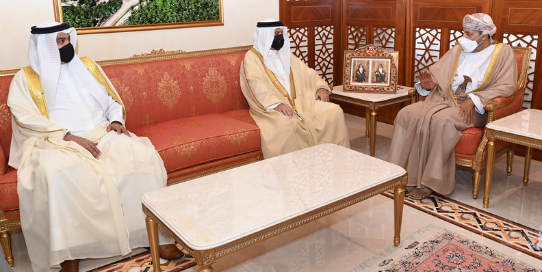 وزير الداخلية يستقبل رئيس الاتحادين البحريني والدولي للرياضة للجميع