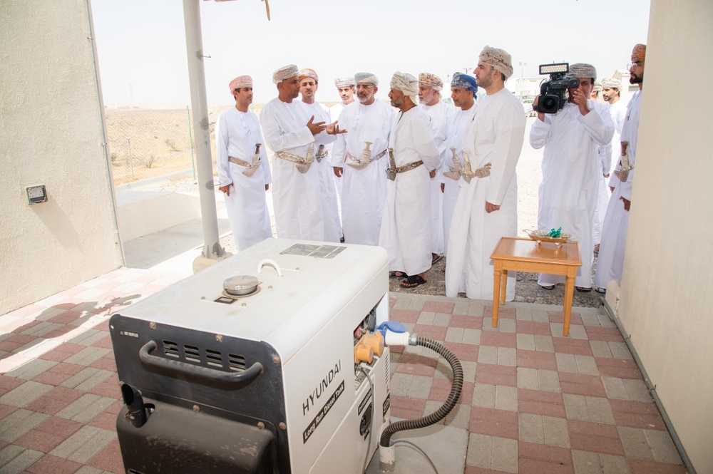 افتتاح أول محطة هجينة لتجارب إنتاج الطاقة الكهربائية