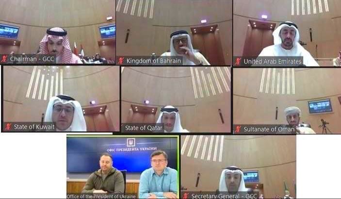 سلطنة عمان تشارك في الاجتماع الوزاري المشترك بين وزراء خارجية مجلس التعاون وأوكرانيا