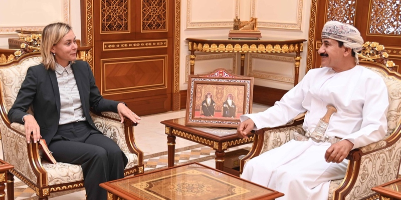 وزير المكتب السلطاني يستقبل سفيري جمهوريتي فرنسا والمجر