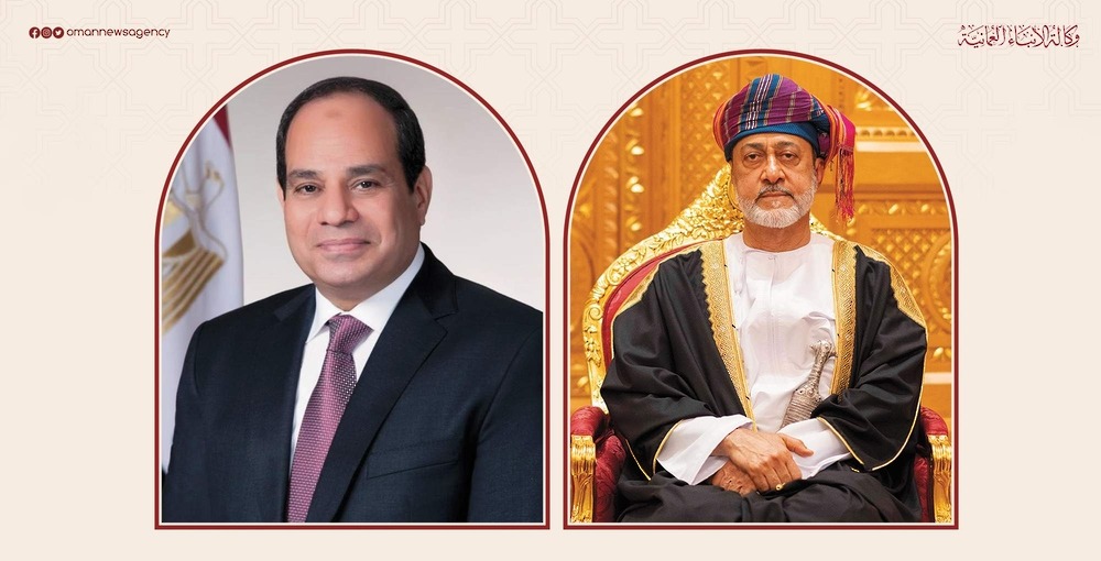 جلالة السُّلطان يهنئ الرئيس المصري بذكرى السادس من أكتوبر