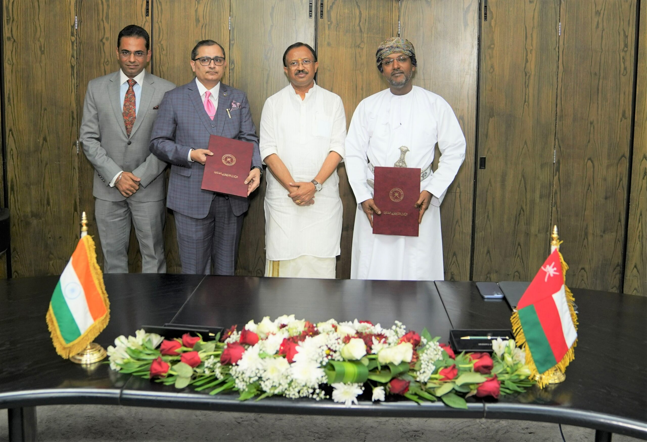 توقيع مذكرة تفاهم لربط أنظمة المدفوعات بين سلطنة عمان والهند