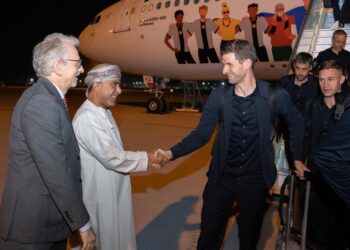 منتخب ألمانيا يصل سلطنة عُمان