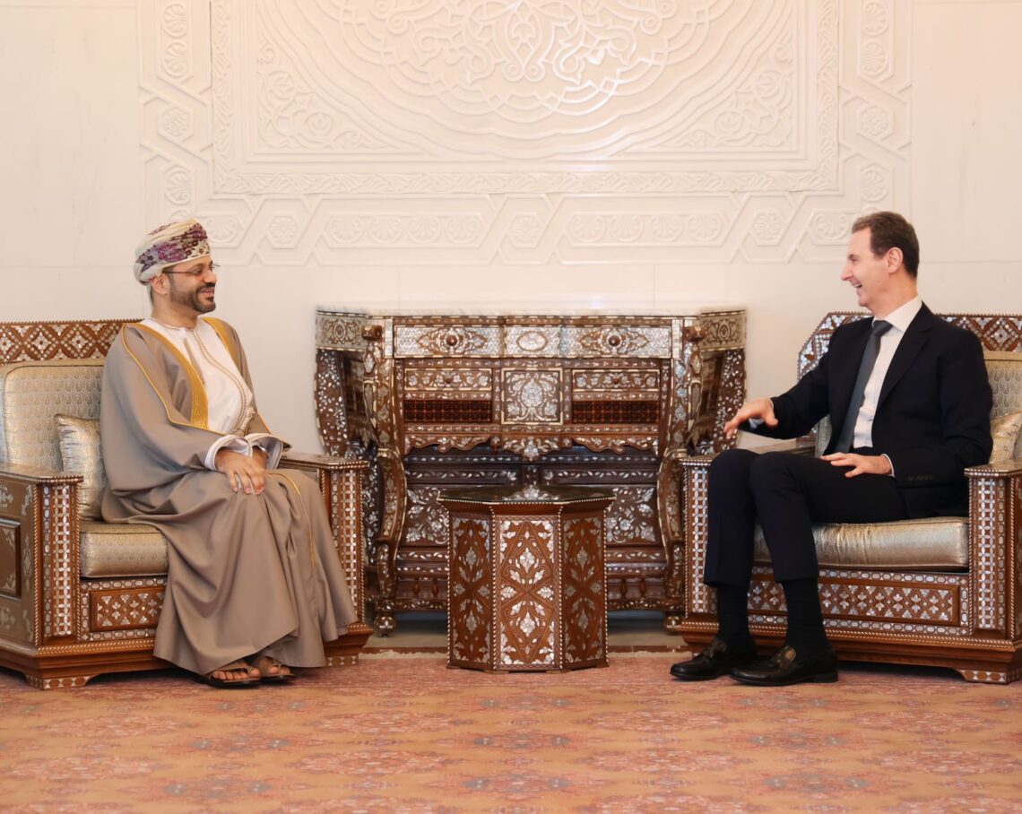 جلالة السلطان يبعث رسالة خطية للرئيس للسوري