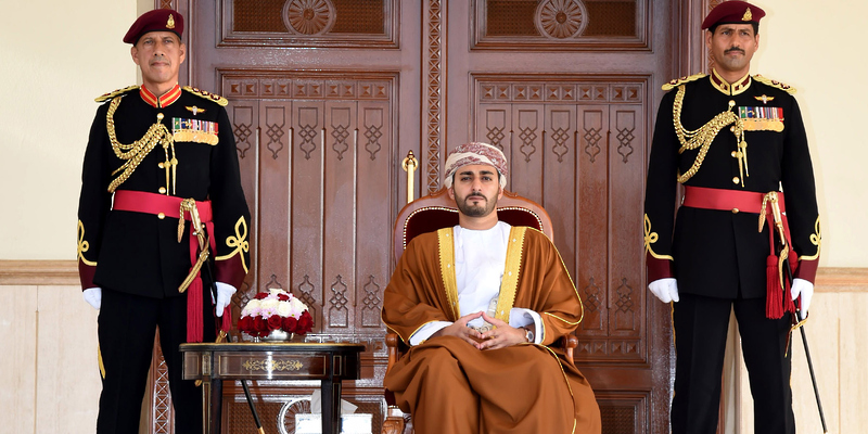 سمو السيد ذي يزن يرعى احتفال الحرس السلطاني بيومه السنوي