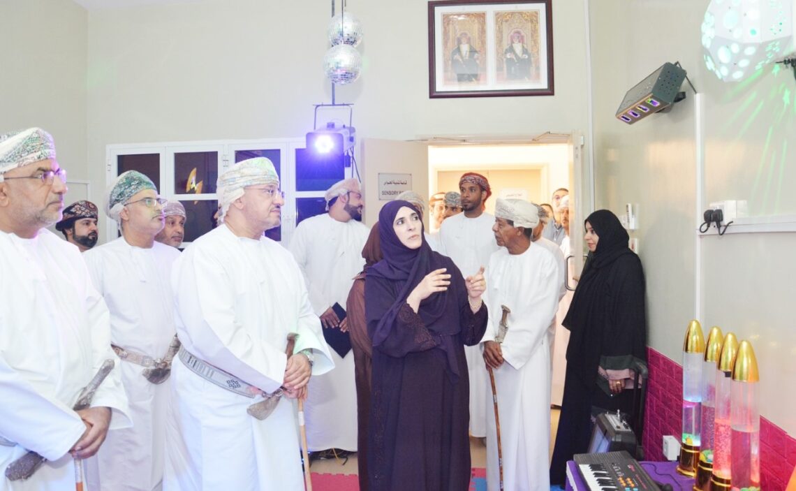 افتتاح مشاريع داعمة لتأهيل ذوي الإعاقة في المضيبي