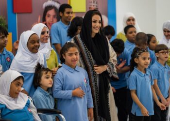 بالصور..السيدة الجليلة تزور جمعية الأطفال ذوي الإعاقة بالعذيبة