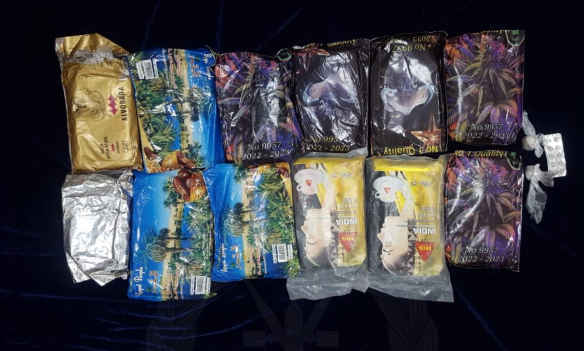 إحباط محاولة تهريب كمية من المواد المخدرة في مسندم