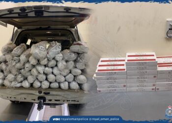 إحباط محاولتين لتهريب كميات من السجائر ومشتقات التبع في البريمي