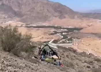سقوط مواطن بأحد الجبال في قريات