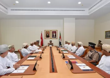 استعراض الوضع المروري خلال اجتماع “الوطنية للسلامة عل الطريق”