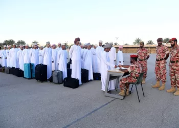 الجيش السلطاني العماني يستقبل دفعة جديدة من المواطنين