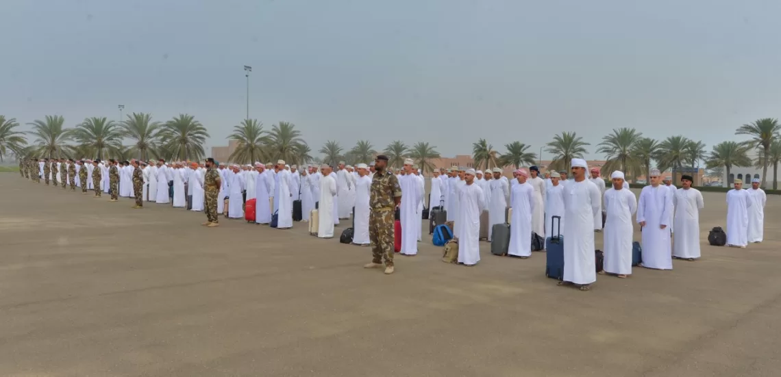 البحرية السلطانية العمانية تستقبل دفعة جديدة من المواطنين