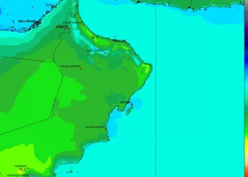 “الأرصاد العمانية” تكشف توقعات حالة الطقس يومي الثلاثاء والأربعاء
