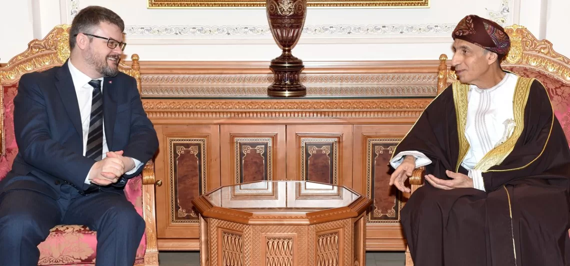 بتوجيهات سامية.. السيد فهد بن محمود يستقبل نائب رئيس الوزراء السلوفاكي