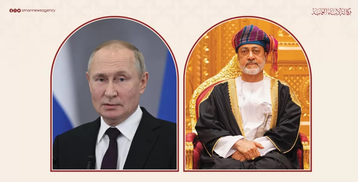 جلالة السلطان يتلقى اتصالا هاتفيا من الرئيس الروسي بوتين