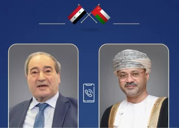 السيد بدر البوسعيدي يتلقى اتصالا هاتفيا من وزير الخارجية السوري