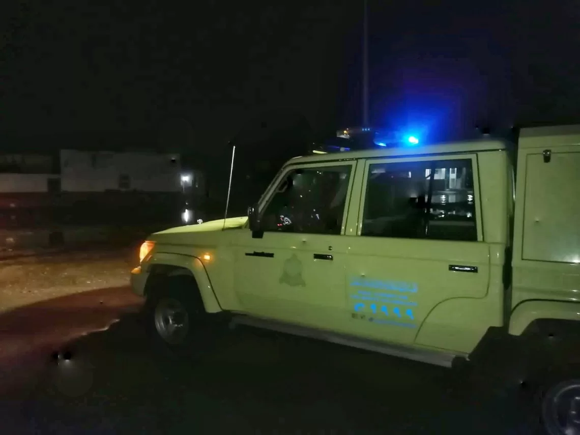 احتجاز عائلة في منزل بصور بسبب الأمطار