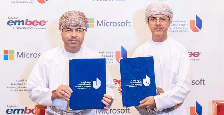 مذكرة تفاهم بين “جامعة التقنية” و”مايكروسوفت” حول التحول الرقمي
