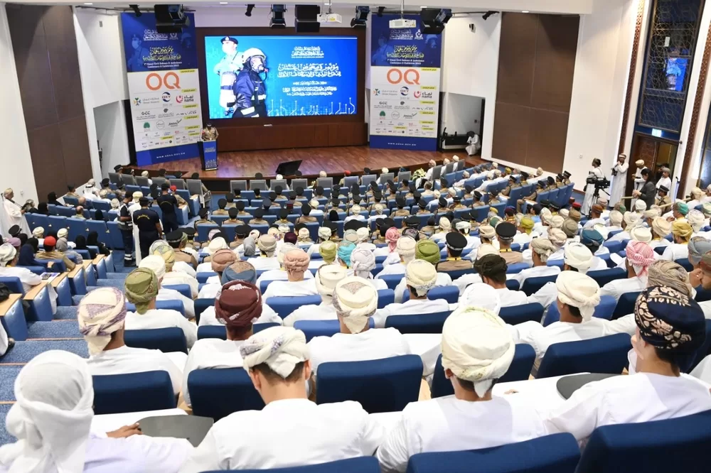 افتتاح مؤتمر ومعرض عُمان للدفاع المدني والإسعاف