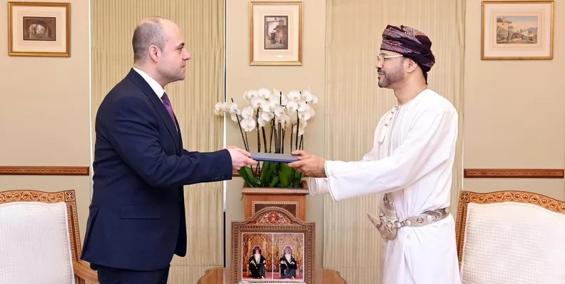 جلالة السُّلطان يتلقى رسالة خطية من الرئيس الأوكراني