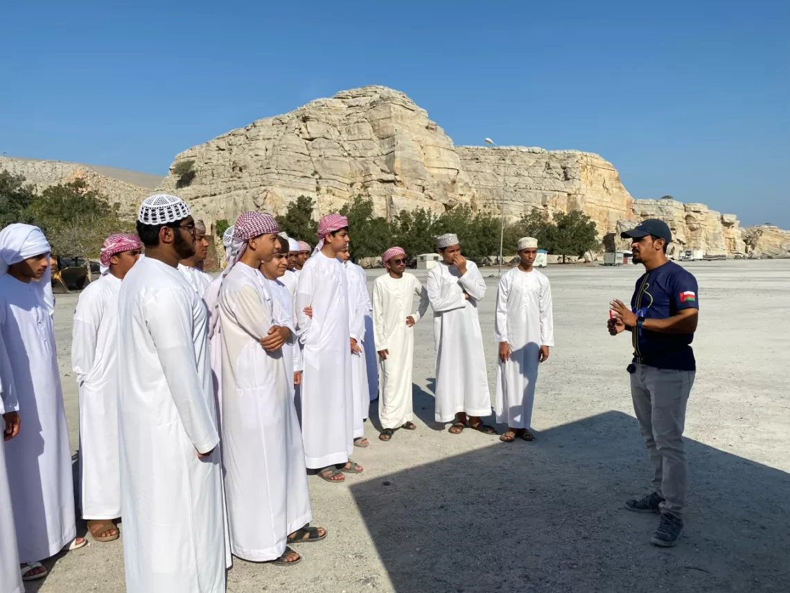 مشاركات متميزة للكفاءات العمانية في ملتقى مسندم الدولي للنحت